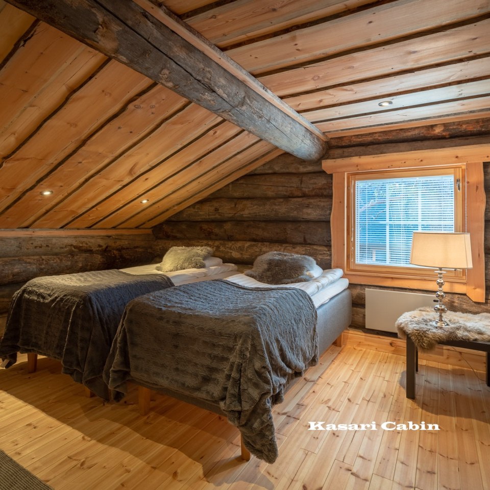 Kasari Cabin Schlafzimmer